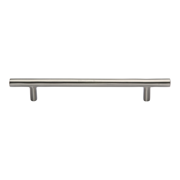 C0361 160-SN • 160 x 224 x 32mm • Satin Nickel • Heritage Brass Pedestal 11mm Ø Cabinet Pull Handle